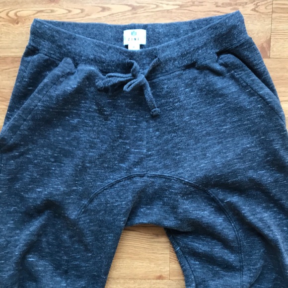 Dark Heather Gray Joggers by Zine - Picture 3 of 4